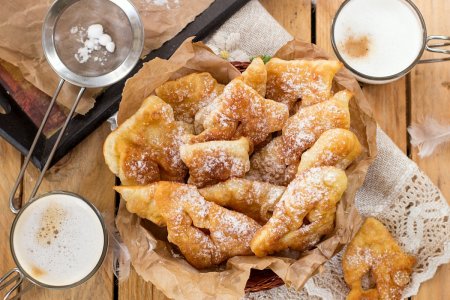 12 recetas sencillas de Hvorost con kéfir