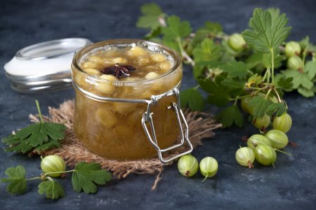 Mermelada de grosella espinosa de cinco minutos: 20 de las recetas más deliciosas