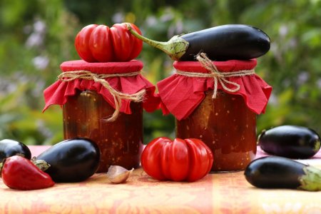 15 magníficas recetas de berenjenas en adzhika para el invierno