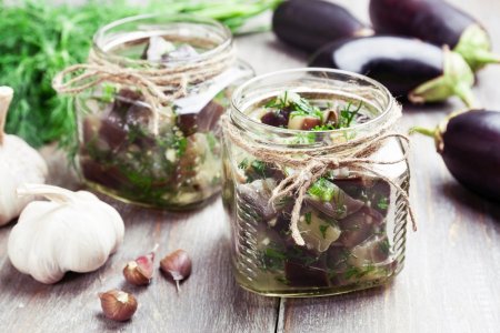 15 recetas fáciles de berenjenas encurtidas para el invierno