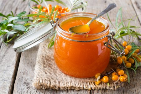 Bernsteinfarbene Sanddornmarmelade: 20 Rezepte für jeden Geschmack