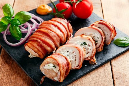 8 Easy Oven-Baked Bacon-Wrapped Chicken Breast Recipes