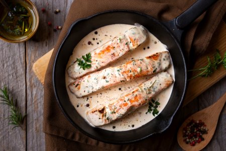 12 deliciosas recetas de trucha en salsa de crema
