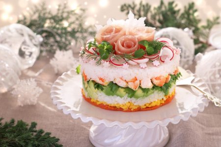 10 Layered Shrimp Salads You'll Want to Make All Year Round
