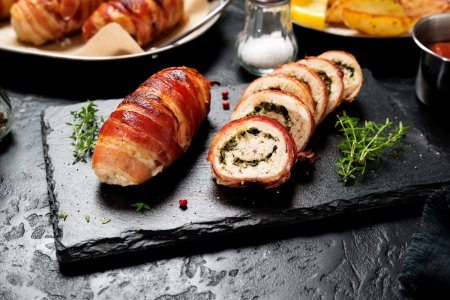 10 Great Chicken Roll Recipes in Bacon