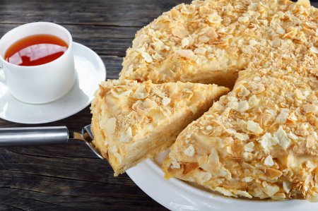 Tarta Napoleón de hojaldre: 12 recetas increíblemente sencillas