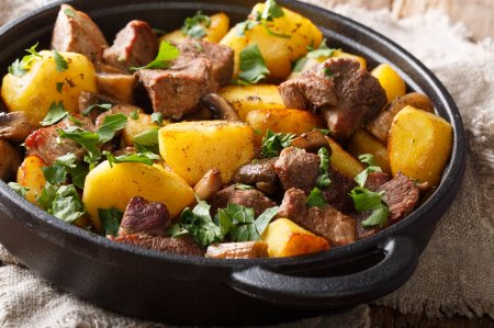 8 Delicious Fried Potato and Meat Recipes in a Skillet