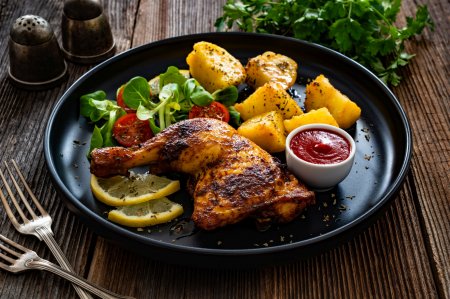 10 recetas de pollo con patatas en freidora de aire que encantarán a toda la familia