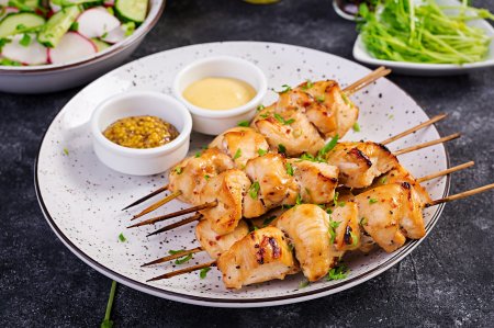 Brochetas de pollo en freidora de aire: 12 recetas sencillas e increíblemente deliciosas