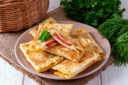 12 magníficas recetas de lavash relleno en freidora de aire