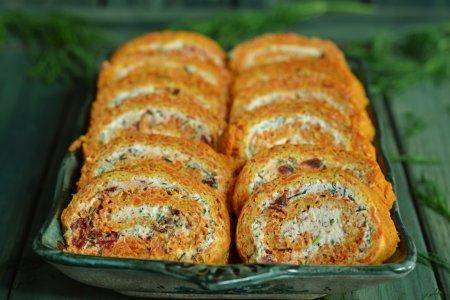 Carrot Roll with Filling: 10 Best Recipes for Every Taste