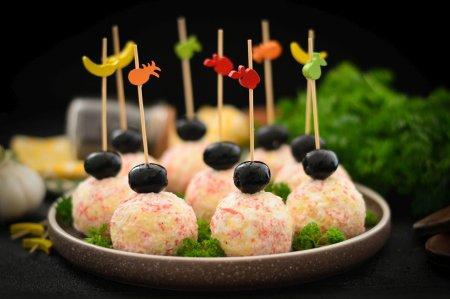 10 recetas originales de canapés con palitos de cangrejo