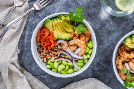 Bowls de camarones: 8 recetas originales para todos los gustos y presupuestos