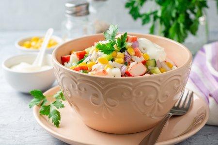 10 Squid and Crab Stick Salads That Will Grace Any Table