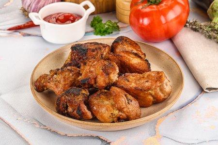 Schaschlik vom Schweinefilet auf dem Grill – einfaches und leckeres Rezept