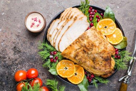 Putenfilet-Buzhenina aus dem Ofen – saftig und lecker, Schritt-für-Schritt-Rezept