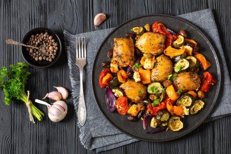 Filet de poulet aux légumes à l'Airfryer – une recette délicieuse