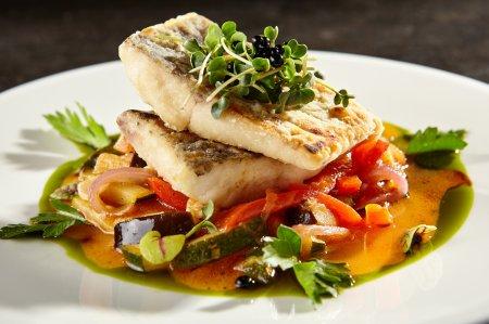 Seelachsfilet mit Gemüse im Airfryer: zart und saftig – Rezept