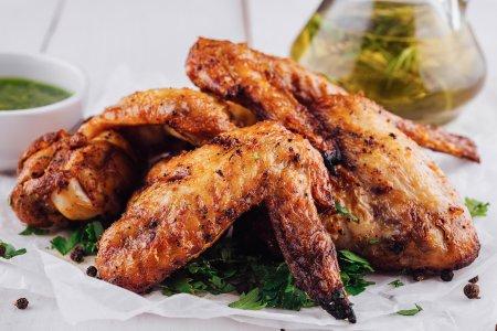 Ailes de poulet croustillantes à la friteuse à air