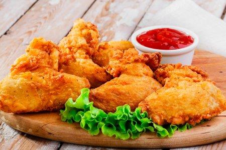 Ailes de poulet comme chez KFC – recette simple étape par étape