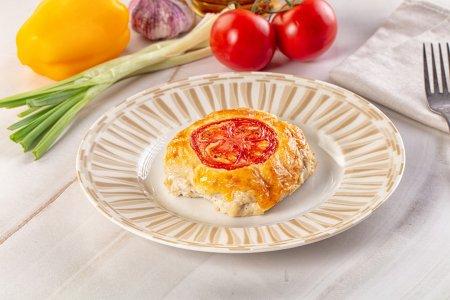 Escalopes de poulet aux tomates et au fromage à l'air fryer
