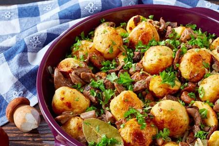 15 Best Potato and Mushroom Recipes in the Oven