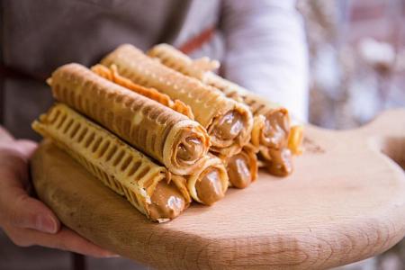 Crema para barquillos: 12 de las recetas más deliciosas