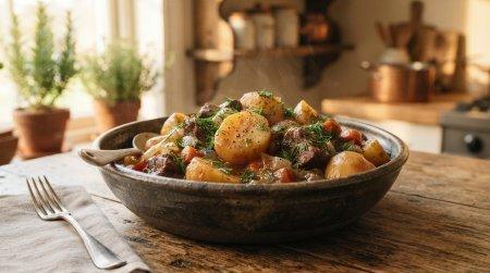 Pommes de terre mijotées à la viande : 12 recettes pas à pas