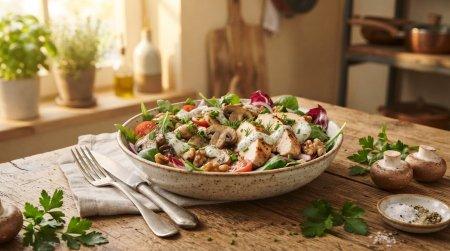 Chicken and Mushroom Salad: 12 Delicious Recipes