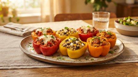 Poivrons farcis : 15 recettes originales (pas à pas)