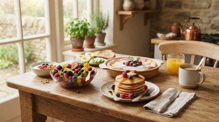 Petit-déjeuner pour tous les jours : 20 recettes délicieuses, simples et économiques