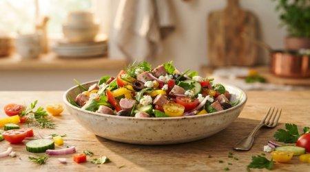 20 ensaladas fáciles y deliciosas con salchicha cocida