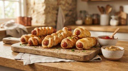 10 einfache Rezepte für Würstchen im Teigmantel aus der Pfanne