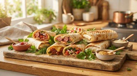 12 recettes de saucisses en lavash, irrésistibles