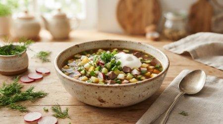 Okroshka con kvas: 12 de las recetas más sencillas y deliciosas